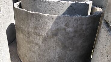 строительный магазин рядом: Железобетонное (ЖБИ) кольцо для септика Размер: 2 x 90 x 10 см, Платная установка, В розницу — 6