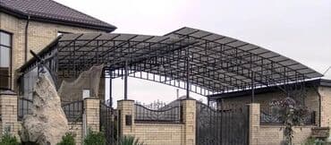 обзор цен на строительные и отделочные работы в бишкеке: Навес жасайбыз левой сложности — 5