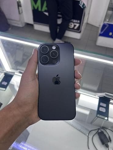 appl 8: IPhone 16 Pro, 256 ГБ, Black Titanium, 88 % — 1