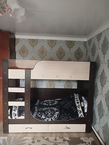 детские коляски 4 в 1: Двухъярусная детская кровать, ЛДСП — 3