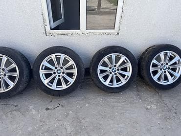 замок борт: Литые Диски R 17 BMW, Комплект, отверстий - 8, Б/у — 5