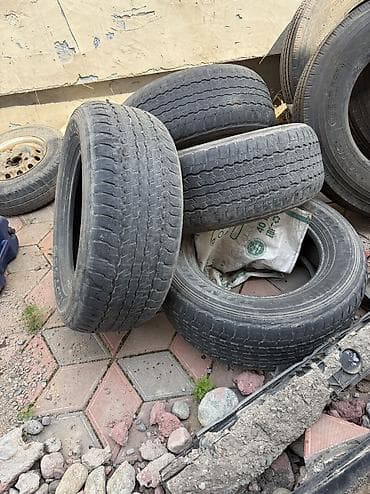 Шины: Шины 285 / 60 / R 18, Лето, Б/у, Комплект, Внедорожные (АТ/МТ), Япония, DUNLOP — 5