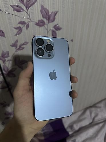 iphone 6с: IPhone 13 Pro, Б/у, 128 ГБ, Sierra Blue, Защитное стекло, Чехол, Кабель, 78 % — 2