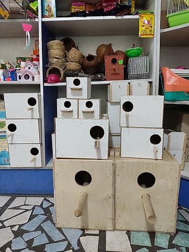 Үй жаныбарлары: Гнезда для птиц и попугаев — 2