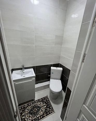 flat osh: 2 комнаты, 75 м², Азия Молл Элитка, 6 этаж, Евроремонт — 8