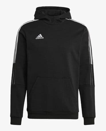 tech fleese: ADIDAS. ТОЛСТОВКА С КАПЮШОНОМ ДЛЯ КОМФОРТА ВНЕ ПОЛЯ. Расслабьтесь — 4