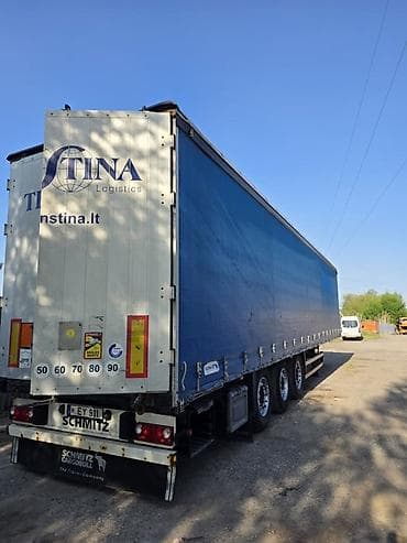 прицеп шмиц: Прицеп, Schmitz Cargobull, Шторный, Б/у — 3