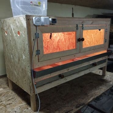 дробилка для корм: Делаю на заказ брудер для цыплят размеры данного брудера 1.20на 60см — 7