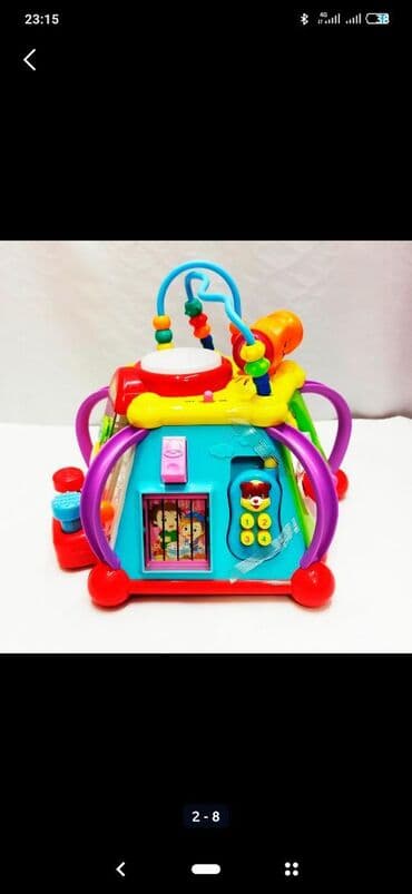 развивающую музыкальную игрушку: Мультибокс детская развлекательная игрушка для детей от 18 месяцев — 4