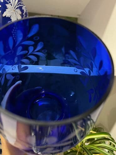 Искусство и коллекционирование: Вазы! Старинные ! Ручная роспись !Шикарная 3 йка! Ваза и подсвечники — 6