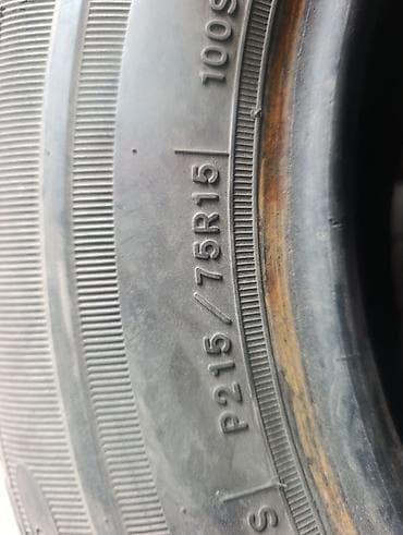 Шины 215 / 75 / R 15, Всесезонная, Б/у, 1 шт, Легковые, GoodYear — 3