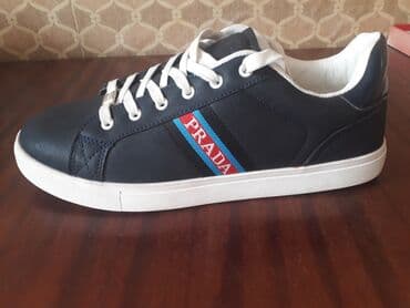 prada: PRADA, 45 размер - новые стильные люксовые мужские кроссовки PRADA — 5