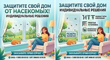 антипыль: Москитная сетка, Другой тип, На заказ, Бесплатная доставка — 1