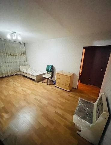 flat osh: 3 комнаты, 58 м², 104 серия, 3 этаж, Косметический ремонт — 3