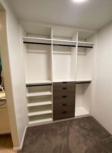 Шкафтар: Буйрутма эмеректер, Конок бөлмөсү, Ашкана гарнитурасы, Шкаф, Керебет — 5