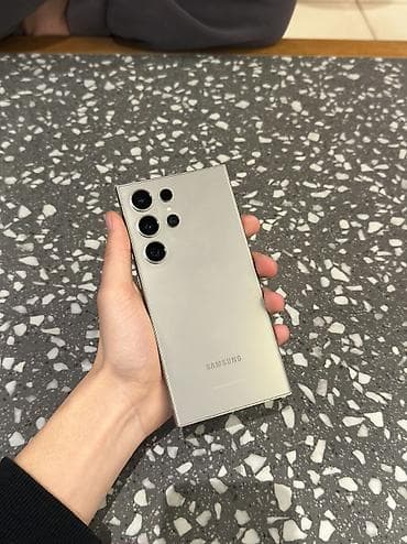 mac book m1: Samsung Galaxy S24 Ultra, Б/у, 256 ГБ, цвет - Бежевый, 2 SIM — 1