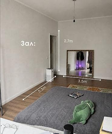 1 комната, 36 м², Элитка, 1 этаж, Евроремонт
