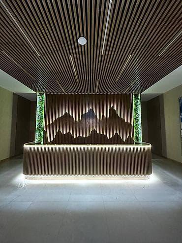 МДФ: Реечные потолки — стиль, практичность и долговечность Предлагаем — 1