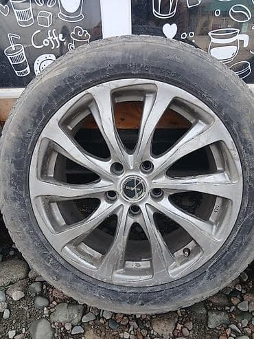 шины зима 17: Колеса в сборе 215 / 55 / R 17, Зима, Комплект, Легковые, Литые, отверстий - 5 — 1