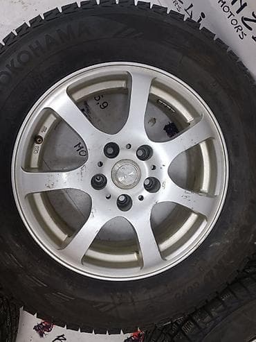 rays volk: Колеса в сборе 215 / 70 / R 16, Зима, Б/у, Комплект, Легковые, Литые, отверстий - 5 — 6