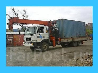 тягач ман: Кран-манипулятор (КМУ) на бортовом грузовике - Грузовая платформа — 4