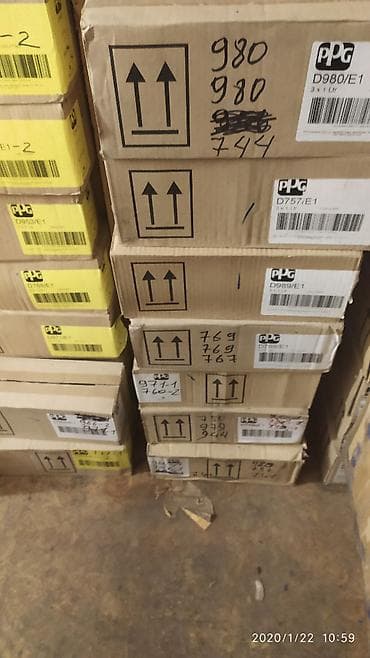 Инструменты для авто: Продам базовые автоэмали PPG.Оптом- 95 литров — 2