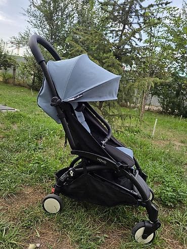 коляска yoya: Коляска, Babyzen yoyo, цвет - Голубой, Б/у — 8