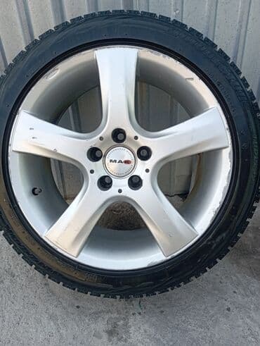 16 диски спринтер: Куйма Дисктер R 17 Volkswagen, Комплект, тешиктери - 5, Колдонулган — 3