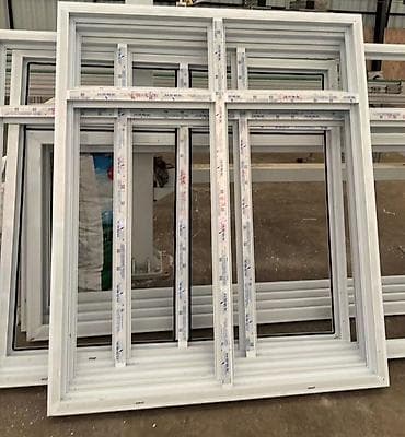 Үй жана бакча: ПВХ-окна и двери из профиля белого цвета - Материал: многокамерный — 1