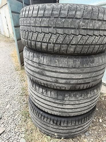 Шины 245 / 45 / R 19, Лето, Б/у, Комплект, Легковые, Германия, Pirelli