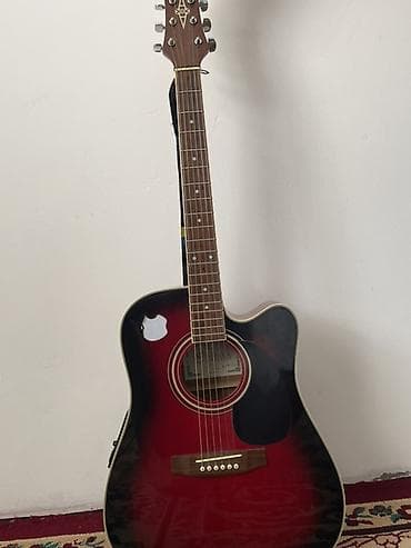 Акустическая гитара с вырезом и встроенной электроникой - Корпус — 2