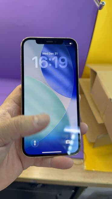 Автоунаа электроникасы: IPhone 12 Pro, Колдонулган, 128 ГБ, Куту, 100 % — 7