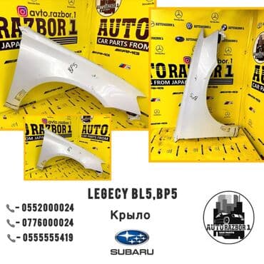 белые зимние сапоги: Переднее правое Subaru, Б/у, Оригинал — 1