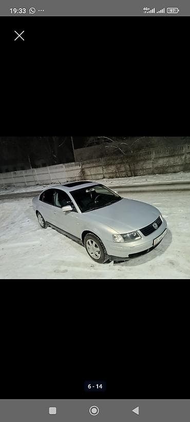 Продажа авто: Volkswagen Passat: 2000 г., 1.8 л, Автомат, Бензин, Седан — 6