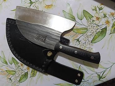 рукоять: Поварской топор-нож Kaydzo Shark (Japan) - Тип: кухонный — 5