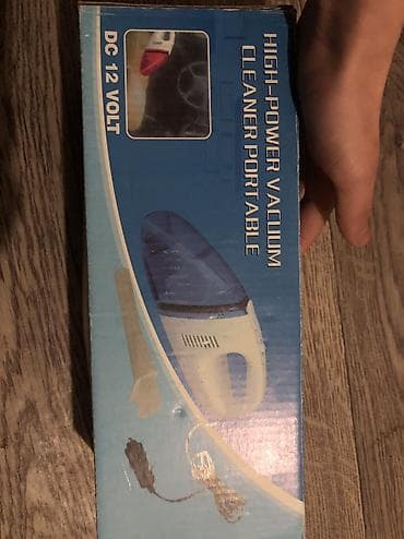 зарядка на авто: Мини пылесос на машину новый цена 1000сом — 1