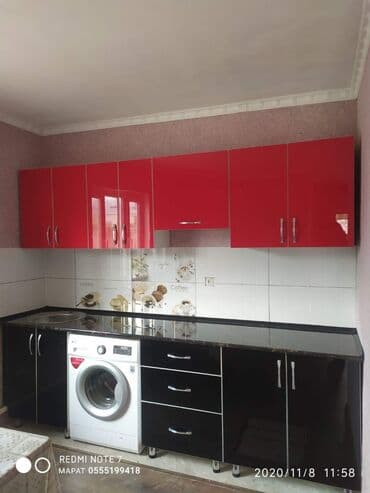 полка для фруктов и овощей: Ашкана гарнитуру, Жаңы, түсү - Ак, МДФ, Акысыз жеткирүү — 22