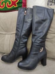 сапоги из натурального меха и кожи: Сапоги новые Турецкие, еврозима 37 размер 9000сом
кожа100%натуральные — 3