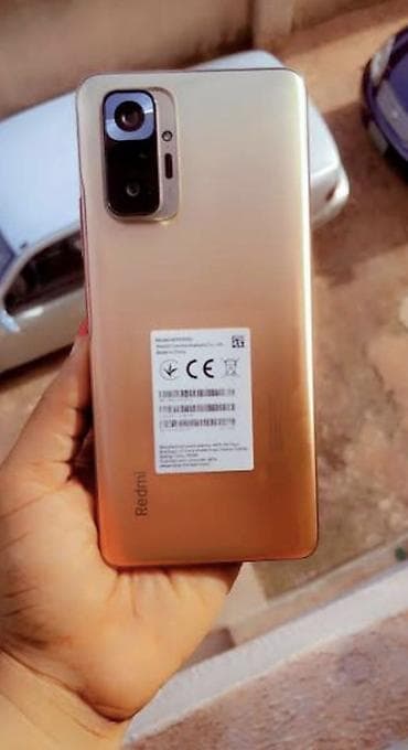 aiphone x: Redmi, Redmi Note 10 Pro Max, Б/у, 128 ГБ, цвет - Золотой, 2 SIM — 4