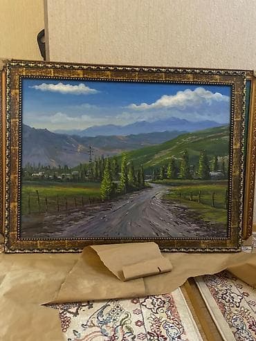 рисунки кыргызстана: Картина 100/80 — 1