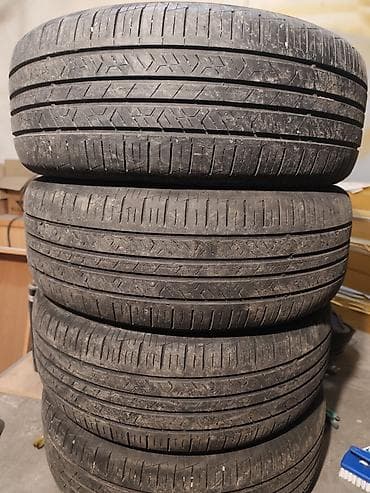 Шины 215 / 60 / R 16, Лето, Б/у, Комплект, Легковые, Корея, Hankook