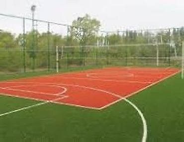 купить футбольный газон: Резиновый покрытия Многофункциональная спортивная площадка под ключ - — 2