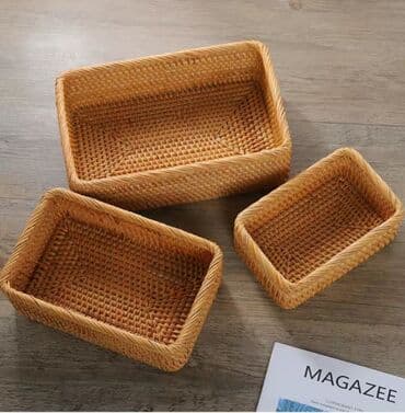 плетёная корзина: Декор для дома и сада, Самовывоз, Платная доставка — 3