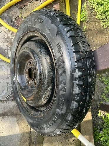 Колеса в сборе 145 / 70 / R 17, Запаска, Легковые, Железные, отверстий - 5 at lalafo.kg Колеса в сборе 145 / 70 / R 17, Запаска, Легковые, Железные, отверстий - 5