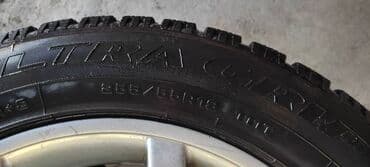 Шины: Колеса в сборе 255 / 55 / R 19, Зимняя шипованная, Б/у, Комплект, Литые — 6