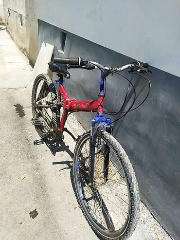 Горный велосипед складной, колеса 26" Все работает. - Рама: стальная — 4