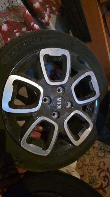 купить диски на машину бу: Диски R 15 Kia, Комплект, отверстий - 4, Б/у — 7