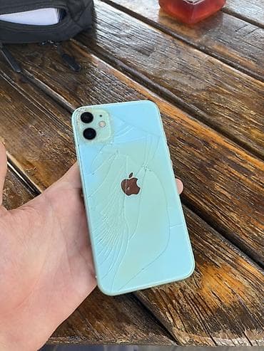 pixel 7: IPhone 11, Б/у, 128 ГБ, Зеленый, Кабель, 77 % — 4