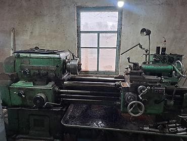 часы песочные: Токарный станок без ЧПУ, 1К62, Б/у — 2