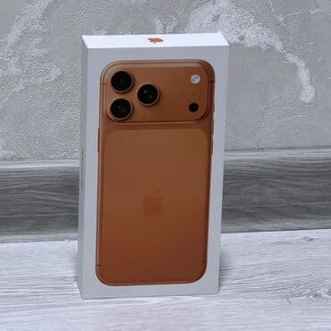 телефон масло: IPhone 17 Pro Max, Новый, 512 ГБ, Оранжевый, Коробка — 1